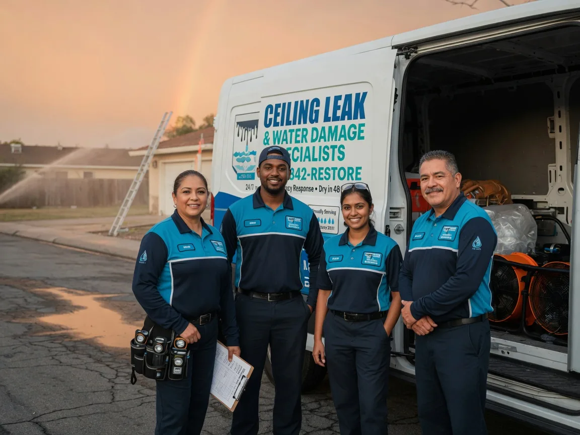 Ceiling Leak Cleanup company in King William, VA